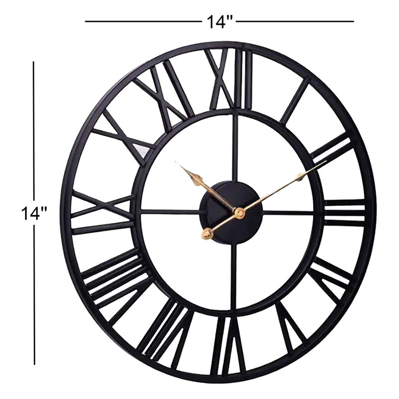 Metal Wall Clock