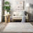 Nikita SpinClean Faded Geometric Machine Washable Area Rug-1854566441