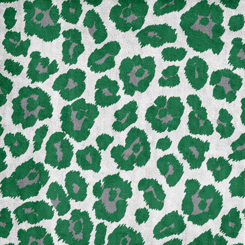 Lucida Bath Towel, Polyester/Cotton Blend, White/Silver/Green
