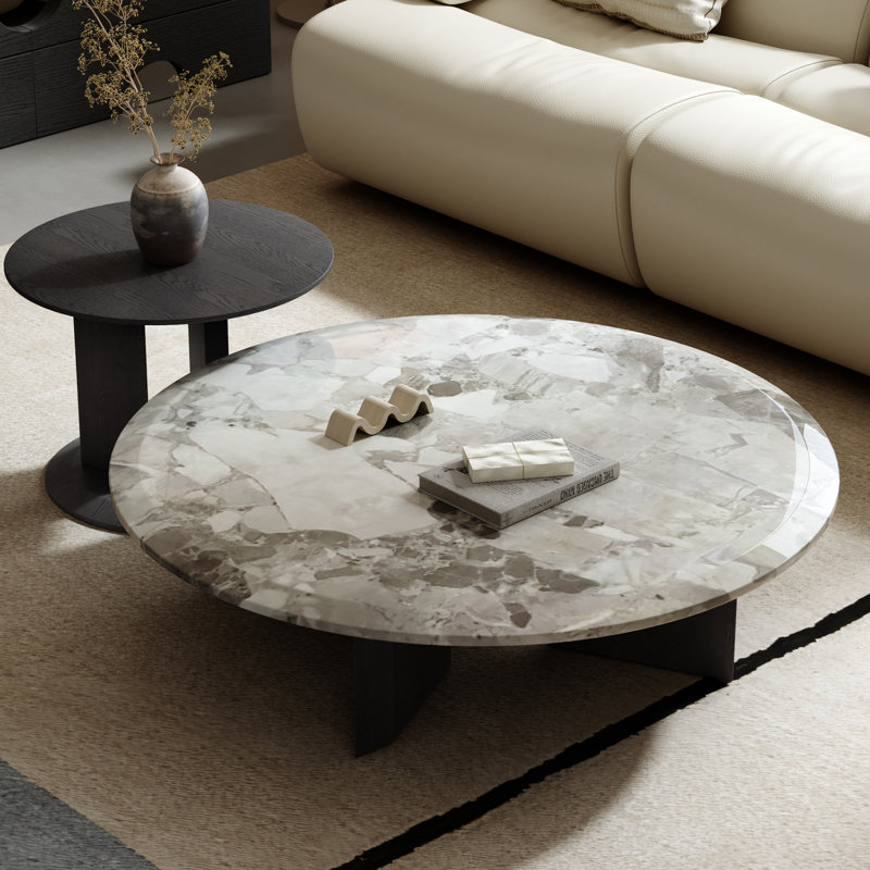 Eudice Round Nesting Coffee Table Set