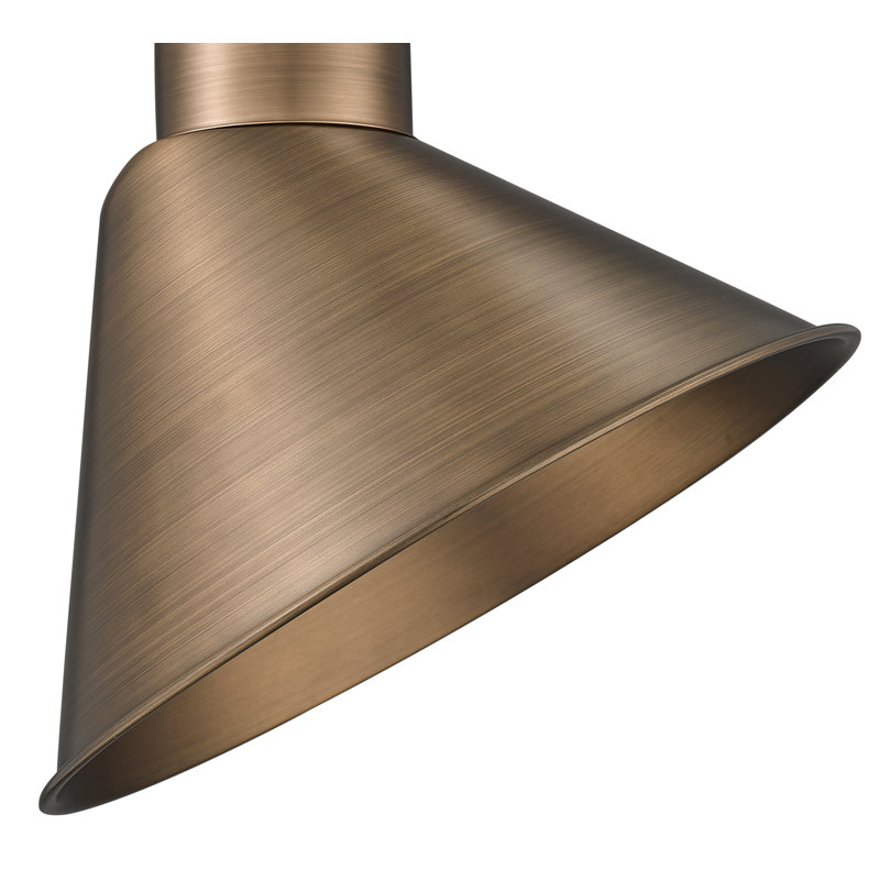 Abat-jour angle 1 lumière Kaden, 12.5" H x 12" W x 12" D