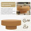 Table basse ronde avec base robuste-163672369