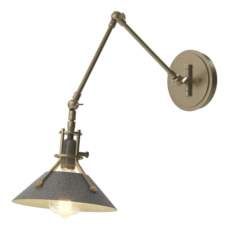 Henry Sconce -209320_5, Soft Gold, Natural Iron