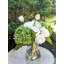 Arrangement d'hortensias verts dans un vase