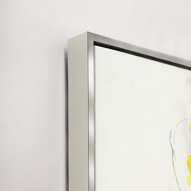 Spotlight On I Print by Helen Parker, 51.5" H x 41.5" W x 1.5" D, Image Brush Gel