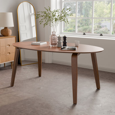 Cardone Mid-Century Modern Oval Dining Table