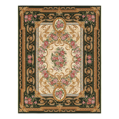 Indoor/Outdoor Traditional Area Rug