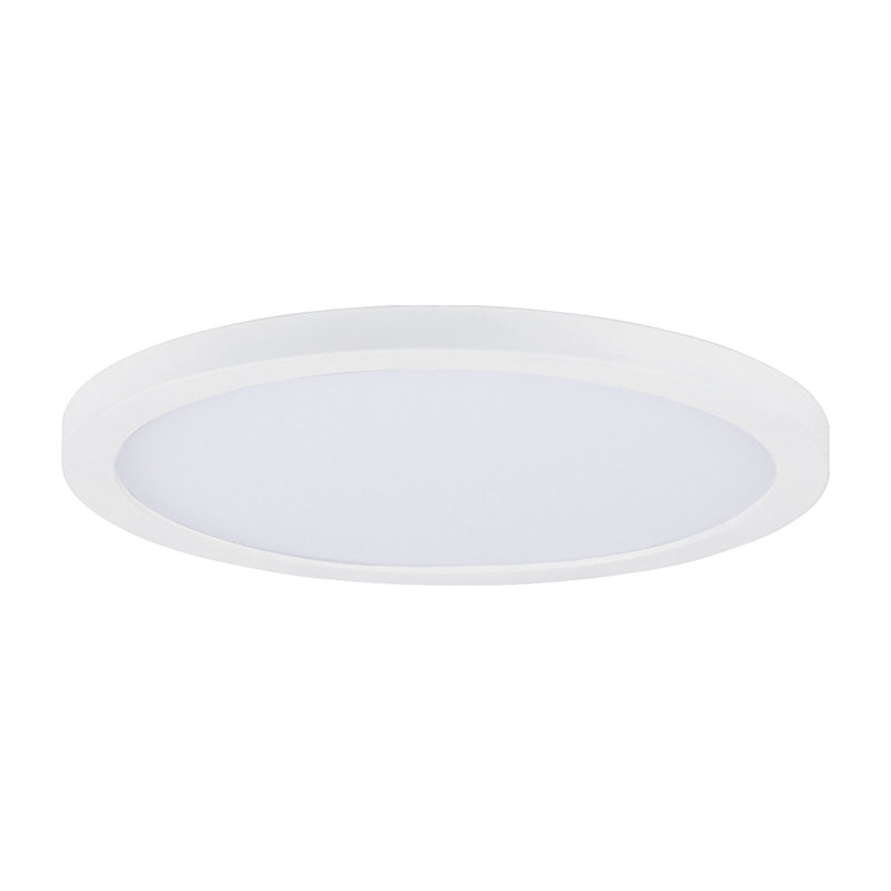 Verletta Glass LED Flush Mount, White