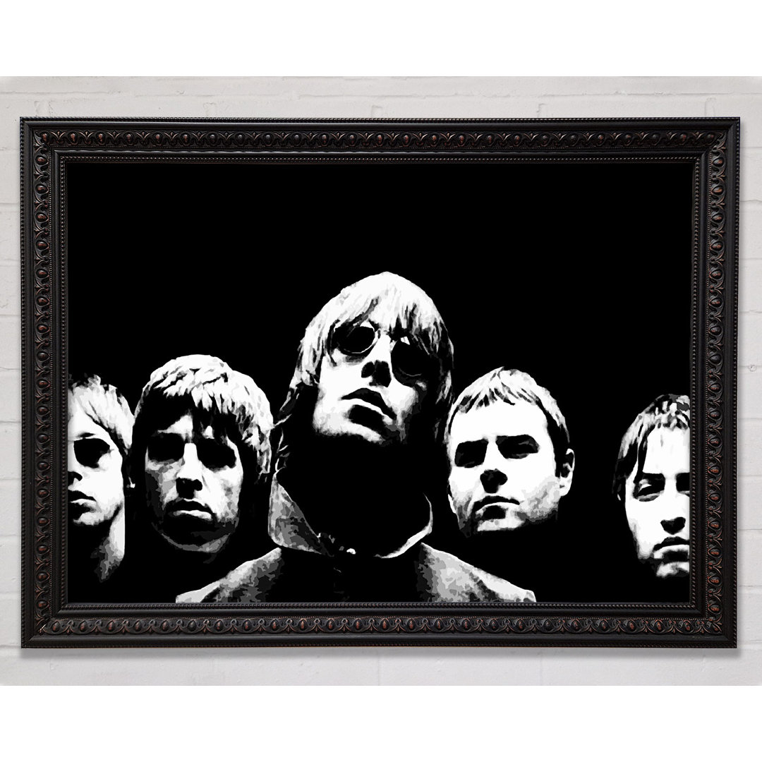 Oasis Wonderwall Pop Art - Druck