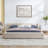 Upholstered Bed Frame with Thick Fabric-1965919360