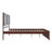  Jeinny Solid Wood Platform Bed with Matching Footboard-93820000-93820004