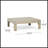 Left Corner Bench And Coffee Table