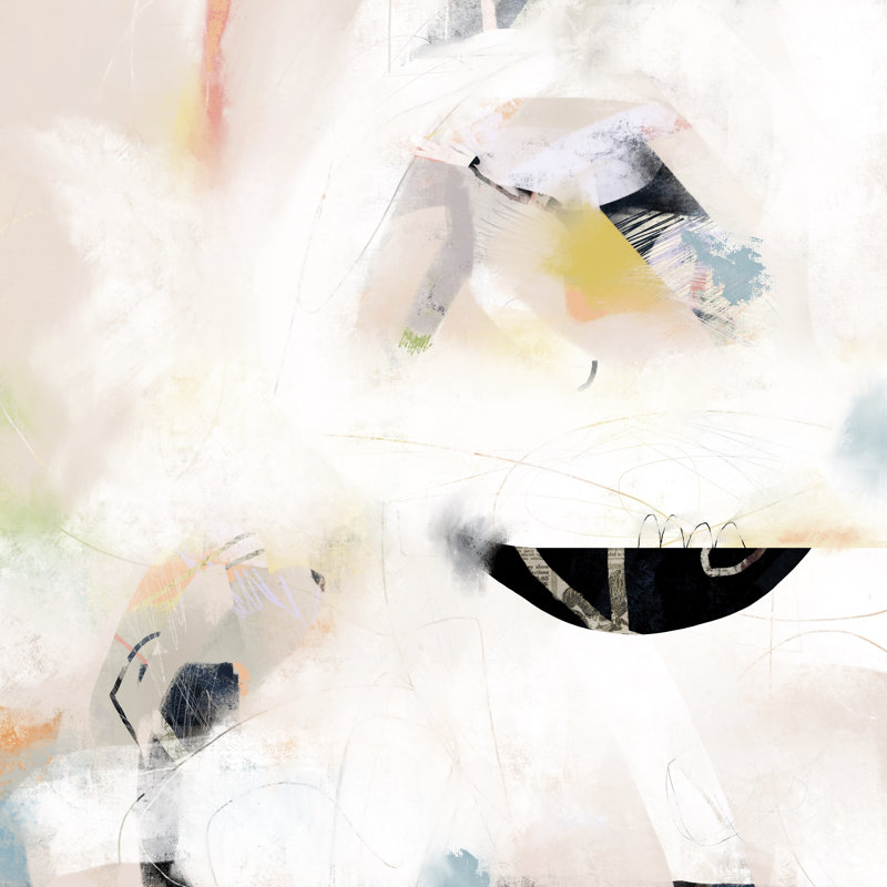 Tanoa Free-Flowing II by Laura Gibson - Wrapped Canvas Print, 51 cm H x 51 cm W