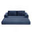 2-In-1 Folding Convertible Sofa Bed, Modern Corduroy Sleeper Couch With 2*Pillows, Futon Modular Upholstered Boneless Sofa With Pull-Out Bed,Folding Floor Modular Couch For Living Room-43553636-43553643