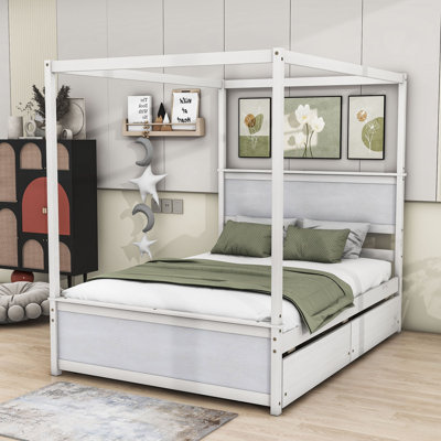 Lit plateforme avec rangement Juvia