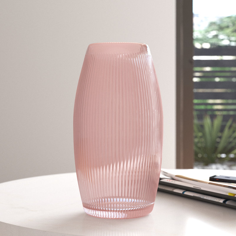 Vase Demetri Rosay, H 12 po x l 6,75 po x P 6,75 po