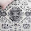 Tapis ivoire / noir Tulum 283-1794486013