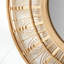 Bamboo / Rattan Round Wall Mirror-98249888