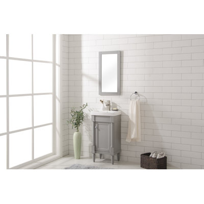 Ensemble de meuble-lavabo simple 17 po Esperanza