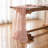 3Pcs Pink Cheesecloth Table Runner 120 Inches for Party Boho Home Décor-135873511
