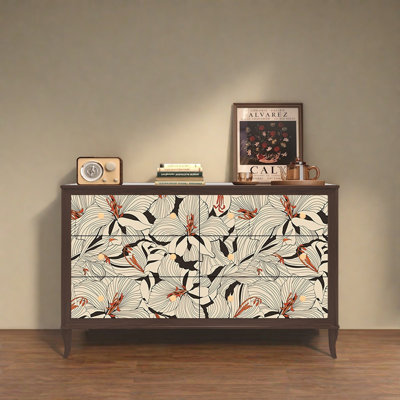 Universal retro decorative storage cabinet
