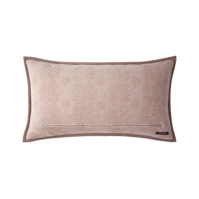 SYRACUSE Pillow Cover & Insert, Tan, Rectangle 13"H x 22"W