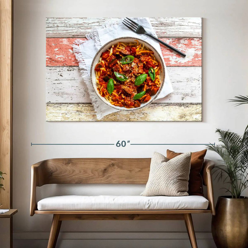 Yarlin Tomato Based Pasta, 34" H x 51" W