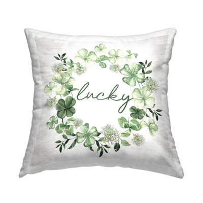 Coussin Lucky Irish Wreath