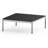 Brothir 39.4'' Wood Top Square Coffee Table with Stainless Steel Base 3 Min to Assemble-1763176880