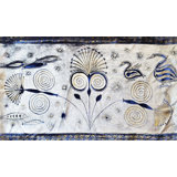 Papyrus Plant Velvet Rectangular Pillow Cover