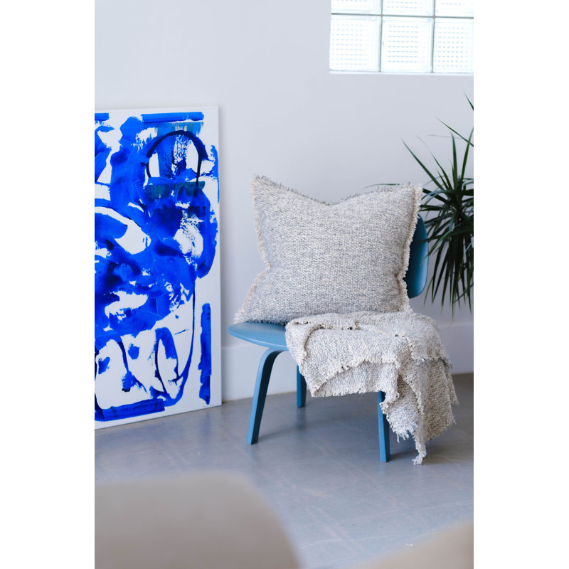 Brentwood Square Pillow Cover & Insert, Ocean, 20" H x 20" W
