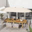 Parasol de marché pour table 13 po-934704178