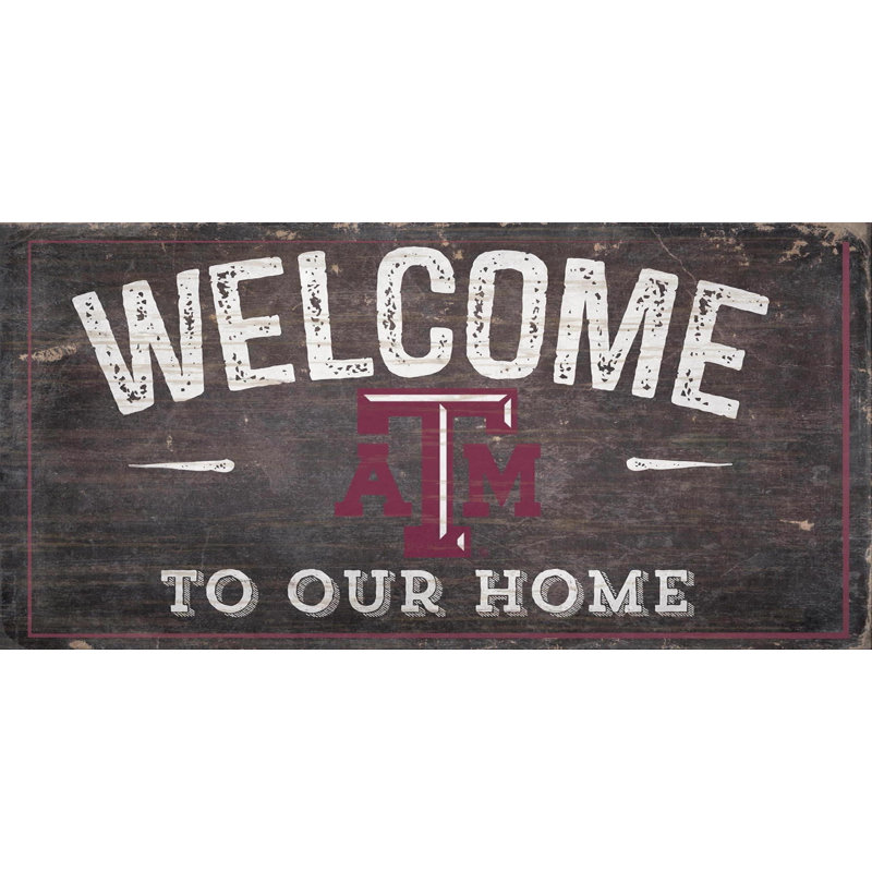 Décoration murale ncaa welcome, Texas A&M Aggies