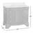 Twain 42" Single Bathroom Vanity Set with Chocolate Cabinet and Carrara Marble Countertop-1294864968