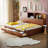 Wooden Full Size Daybed, Sofa Bed with Storage Drawers, USB Ports and Pushable Top Shelf-925260648