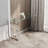 Naym 47.2'' Glass Top Console Table-2047083900