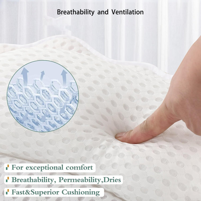 Suction Bath Pillow, White