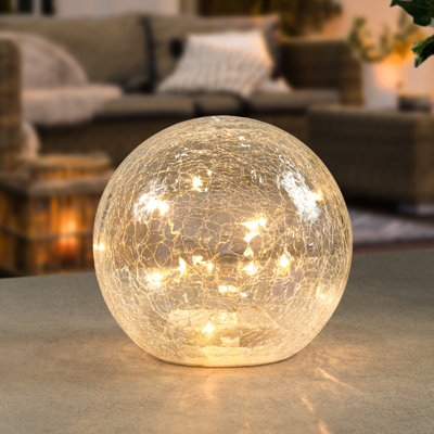 Lampe globe en verre Kingsbridge