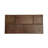 3" x 3" Hammered Copper Tile - Quantity 4