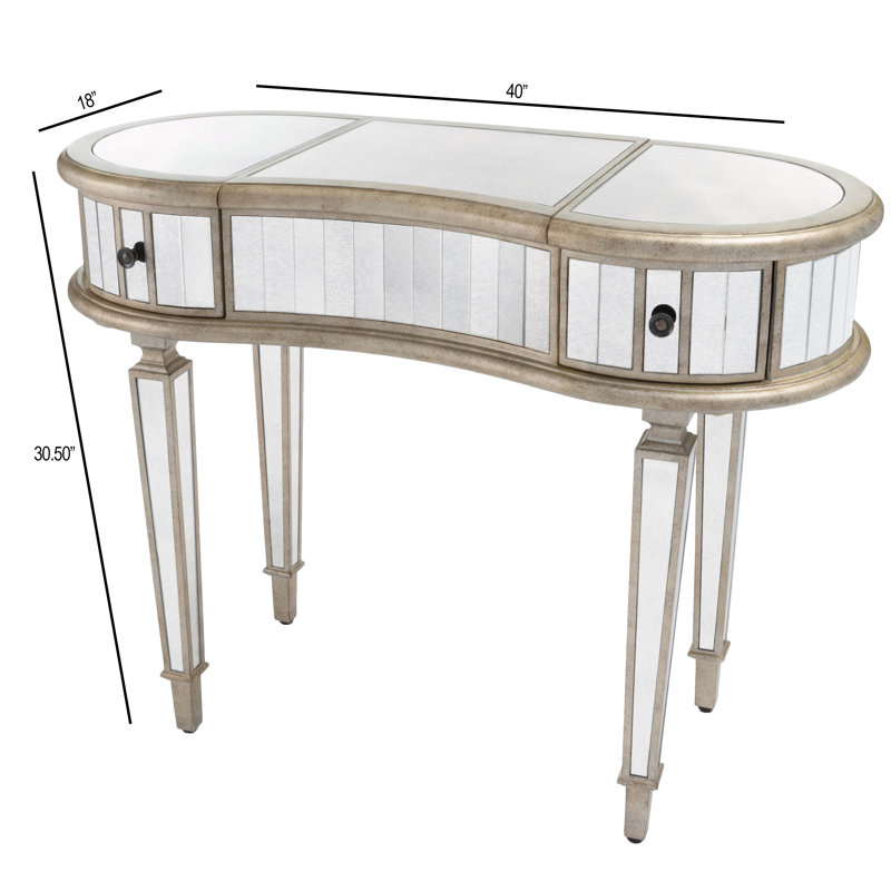 Constance Mirrored Vanity Table