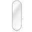 Miroir de salle de bain noir 63 po x 20 po