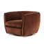 Rashi Swivel Chair-Surrey Olive-1339051425