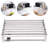 Arkita 23.6 in. W Steel Standard Baker's Rack with Microwave Compatibility