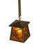 Luminaire suspendu géométrique 1 lumières lanterne Whispering-16183421