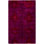 Overdyed Hand-Knotted Wool Modern-Contemporary Purple Area Rug 5' 1" x 8' 0"