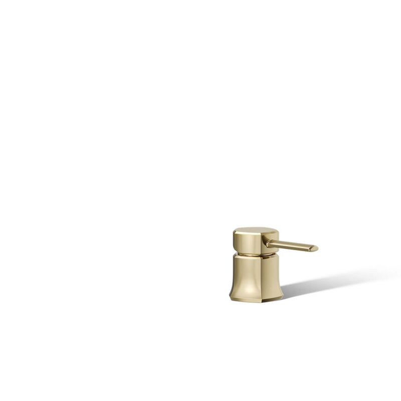 Occasion 2.25" W x 3.38" H Bathroom Faucet Handle, French Gold