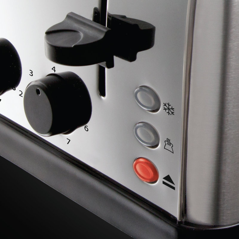 Russell Hobbs Futura 4 Slice Stainless Steel Toaster