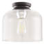 Plafonnier encastré cylindrique simple 9 po Baine-1187087597