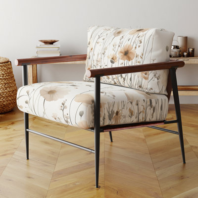 Chaise d'appoint Wildflowers - Chaise neutre Wildflower Field I