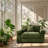 Cloud 54.3" W x 33.8" D x 34.2" H Corduroy Modular Sectional Couch